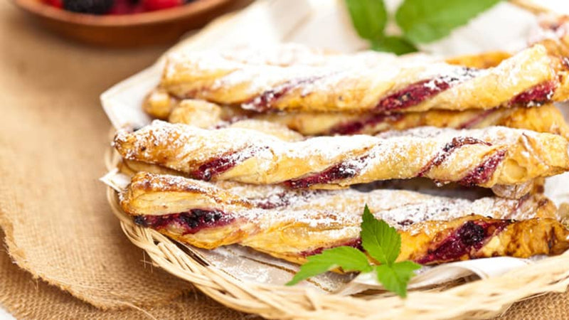 Breakfast Jam Straws