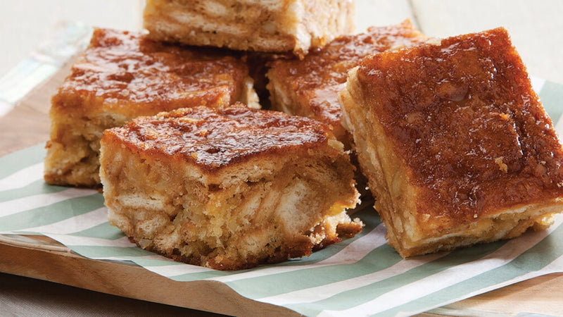 Caramel Biscuit Squares