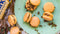 Caramel Peppermint Crisp Macarons