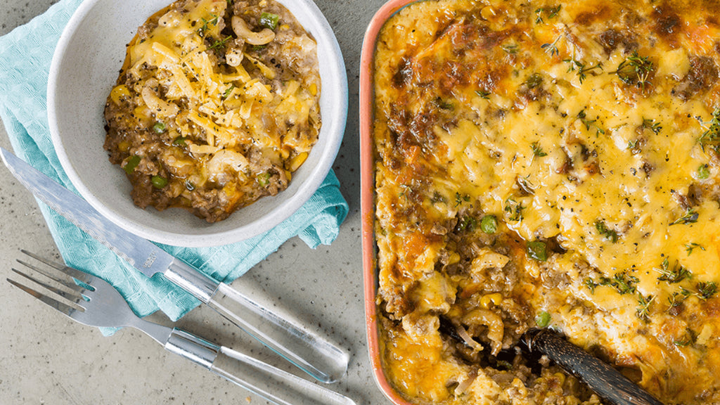 One Pot Cheesy Mince Pasta Bake – Ihlosi