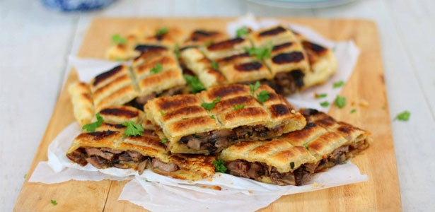 Steak and Mushroom Braai Pie