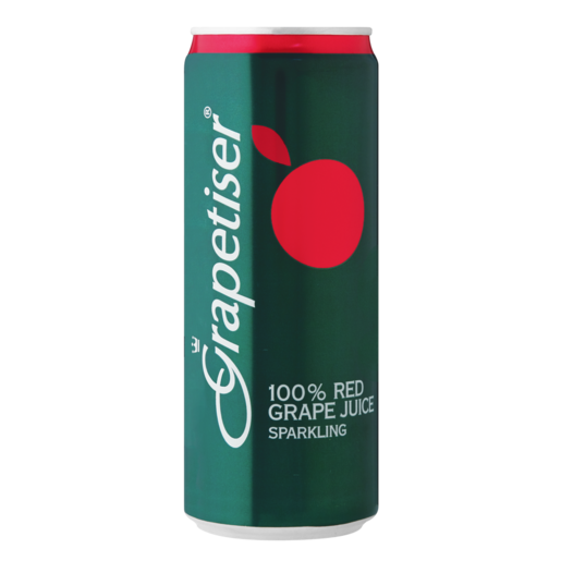 Grapetiser Red Grape Sparkling Juice 330ml