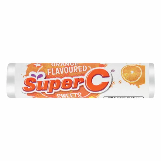 Super C Orange Flavoured Sweets 36.6g