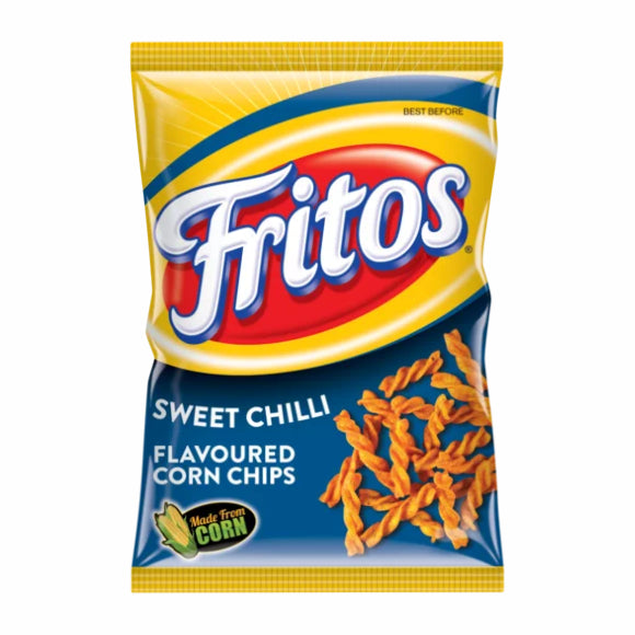 Fritos Twists Sweet Chilli Flavoured Corn Chips 120g