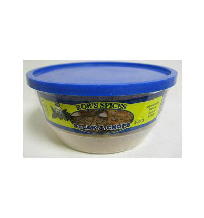 Rob's Spice Steak & Chops Tub 200g